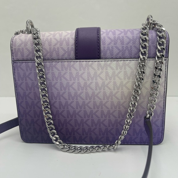 Michael Kors Greenwich Sm Color-Block Sign Logo Flap Crossbody XBODY
Dark Purple - Picture 7 of 16